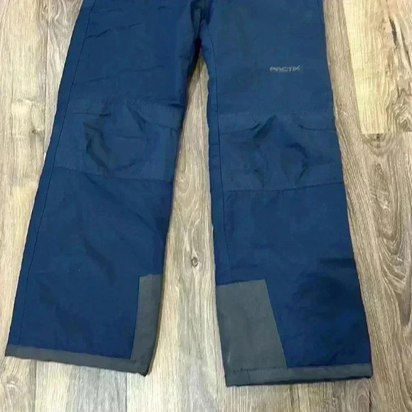 ARCTIX Youth Navy/Gray Ski Snow Pants Size Large button with adjustable waist - Picture 5 of 11